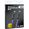 Konix Cavo USB 2.0 Tipo C verso Tipo C PS5, Switch 2 e Xbox Series X|S - Ricarica rapida fino a 12 watt - Lunghezza 1,2 m - Illuminazione LED blu