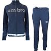 NewAge tuta donna in felpa full zip UMBRO art. 32062 (L, blu)