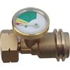 METER STAR Adattatore di collegamento gas, adattatore per bombola del gas europea su Qcc1 americano per adattatori di bombola del gas, utilizzato per collegare bombole del gas a dispositivi a gas