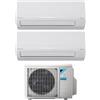 DAIKIN Condizionatore dualsplit serie Siesta 9000+12000 Btu codice prod: ATXF25(35)G5V1B 2AMXF40A2V1B