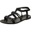 Melissa Women's Sun River Ad Flat Sandal, Beige, 39 EU