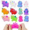 Yeefunjoy 12 Pezzi Unicorno Antistress Squeeze Toys, Carino Giocattoli Sensoriali Kawaii Unicorno Squishies Fidget Toys Antistress Assortiti Squishy Gadget Compleanno Bambini Adulti Regali Fine Festa