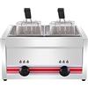 Deep Fryer Friggitrice A Gas da 10/20/30 Litri, Friggitrice Multifunzione A GPL, Potenza di Fuoco Regolabile, Friggitrice A Gas Professionale, Cestello E Coperchio Staccabili in Acciaio Inossidabile