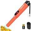 LASELION Pinpointer Metal Detector, LASELION Impermeabile IP68 Portatile Pin Pointer a 360° con Luce LED e Batteria 9V, Marsupi e Fasce da Collo