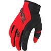 O'NEAL | Maglia da Motocross a Manica Lunga | MX Enduro | Protezione Gomiti Imbottita, Collo a V, Traspirante | Element Jersey Racewear V.24 | Adulto | Nero Rosso | Taglia XXL