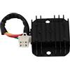 WOOSTAR AC Regolatore di Tensione Moto 12V 4 Pin Sostituzione per CG 125cc 200cc 250cc GY6 125cc 150cc 200cc 250cc Taotao Lifan Scooter ATV Quad Dirt Pit Bike Go Kart Ciclomotore
