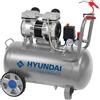 Hyundai 65703 - Compressore Oil Free 50 L - Super Silenziato