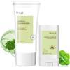 HANGGON Centella Sunscreen, Centella Crema Solare Viso SPF 50 con Stick Solare Viso, Una Crema Solare Idratante, Non Grasso, Forte Protezione UV, per Tutti i Tipi di Pelle