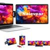 Naievear Monitor portatile, 11,6 pollici 1920 × 1080P FHD IPS monitor dello schermo del computer portatile con HDMI/Type-C/USB-C, secondo schermo esterno per laptop/pc/Mac/PS3/4/5/telefono