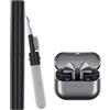 RuenTech Set di pulizia per Samsung Galaxy Buds 3 Pro/Buds 3, spazzola morbida floccata spugna strumento per cuffie Bluetooth Samsung (nero)