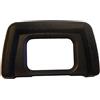 vhbw mirino oculare compatibile con Nikon D3000, D5000, D5500, D5100, D3100 fotocamera, reflex, DSLR oculare - nero