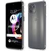Tumundosmartphone Custodia in silicone antiurto trasparente per Motorola Edge 20 Lite