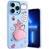 Yoedge Compatibile per Samsung Galaxy A13 5G Cover con 3D Cartone Carino Disegni 6,5, Custodia Protettiva Ultra Sottile in Silicone TPU Viola Antiurto Flessibile Bumper Case, Corgi 2