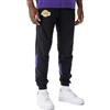 New Era NBA Color Insert Jogger LOSLAK BLKTRP Los Angeles Lakers, Pantaloni della Tuta Uomo,