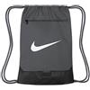 Nike Unisex Sacca Sportiva Nk Brsla Drawstrng - 9.5 (18L), Iron Grey/Black/White, DM3978-068, MISC