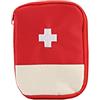 DierCosy Borsa del kit di pronto soccorso, borsa da viaggio per medicina portatile Spot Medicine Storage Borse Mini First Aid per casa o campeggio (rosso) S, borsa di stoccaggio dei medicinali