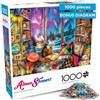 Buffalo Games Aimee Stewart - Angolo di lettura invernale - Puzzle da 1000 pezzi per adulti - Puzzle stimolante perfetto per le serate di gioco - Dimensione finita: 68 x 50 cm