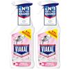 Viakal Spray Anticalcare, Formato XXL 800ml, Fragranza Fresco Profumo, Tecnologia Anti-Goccia, Elimina Fino Al 100% Di Calcare e Residui di Sapone