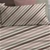 Laura Biagiotti, Set Lenzuolo Matrimoniale In Percalle di Puro Cotone, Completo Letto 2 piazze, Brigitte Funny Malva, 100% Cotone, Lenzuolo Sopra, Lenzuolo con Angoli, Coppia Federe, Camera da Letto