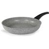 FLONAL DUIPD2830 DUIPD2830 Padella a induzione Dura Ø 28 cm, Alluminio, Effetto Pietra