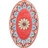 TOUCH-MEL TOUCH MEL Vassoio ovale piccolo MADRID 36 x 22 cm