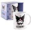 Coriex Hello Kitty Tazza 350 ml - Kuromi Classic Design Tazza in ceramica con manico - Design ufficiale Sanrio - Regalo per bambini e fan - Tazza da caffè/tazza
