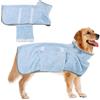 FENGQQKJ Asciugamano per cani, accappatoio per cani, cappotto invernale per cani, cappotto per cani, cappotto per cani, abbigliamento per cani di taglia media, accessori, extra assorbente per cani di piccola