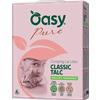 Wonderfood Oasy Oasy Lettiera Pure Classic Talco 6 LT Agglomerante Profumata al Talco Per Gatti