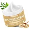 Grocerism Crema Piedi Urea 50% 150g || Crema Per Piedi e Mani Con avena Tea Tree e Aloe Vera Per Un'idratazione Profonda, Rimozione e Ammorbidimento Dei Calli