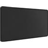 Hosimoln Tappetino per mouse da gioco,tappetino per mouse grande Dimensioni 70x30cm Spessore 3mm,Tappetino per computer antiscivolo e impermeabile con bordi cuciti per giochi/ufficio/casa-70x30 Black
