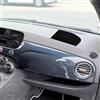 Simoni Racing DC1 Cover Adesiva Velluto Nero per Pannello Cruscotto Fiat 500 Abarth 500, Interni Auto Made in Italy