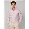 Hackett London per uomo. HM3010280 Camicia rossa dalla vestibilità sartoriale, Rosso, Casual, Cotone, Manica lunga