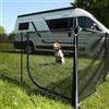 your GEAR Larino Door - Elemento porta larga 2 m recinzione mobile per cani, recinto all'aperto - Campeggio & Giardino espandibile infinito