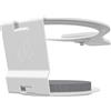 Dezctop Portabicchieri DA-CUPSHR-WH1 - Accessorio per scrivanie Dezctop Bifrost e Bifrost Elite (Bianco)