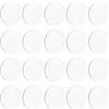 FINGERINSPIRE 60 Pz Cerchi Trasparenti Foglio Acrilico 30mm Basi Circolari In Miniatura Blanks Action Figure Display Base Base Acrilica Rotonda per Miniature Wargame Holiday Craft Portachiavi