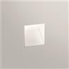 Gea luce GFA1570- FARETO SEGNAPASSI AD INCASSO COLORE BIANCO A LED 3000K 380LM 3W IP20 QUADRATO