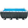 Intex Piscina Fuori Terra con Telaio Portante Piscina Esterna da Giardino in PVC triplice strato Rettangolare 549x274x132h cm con Pompa a Sabbia da 4.500 Lt/h - 26356 Ultra XTR Frame