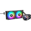 Thermaltake Ventola per PC Thermaltake CL-W416-PL14SW-A sistema di raffreddamento computer Case computer, Processore Raffreddatore liquidi tutto in uno 14 cm Nero 1 pz [CL-W415-PL12SW-A]