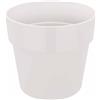 elho B.for Original Round 18 - Vaso da fiori per interni, 100% plastica riciclata, Ø 18,0 x 16,5 cm, bianco/bianco