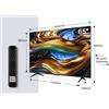 TCL P79 Serie P7 Smart TV 65" 4K Ultra HD Google TV Dolby Atmos