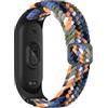 FYISWHO Cinturino Nylon per Xiaomi Smart Band 7 / Mi Band 6 / Band 5 / Band 4 / Band 3, Sport Bracciali Cinturini di Ricambio per Amazfit Band 5