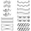 Realand 16 pezzi Charms per scarpe da ginnastica, Charms per lacci delle scarpe fai da te, decorazione, clip per scarpe, perla finta, strass, gioielli per scarpe per donne, accessori per scarpe casual