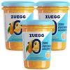 Generico 3X Confettura ZERO Arancia, Marmellata Zero Zuccheri Aggiunti, Vegano e Senza Glutine, per zuegg 220g