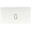 MARC JACOBS The Longshot Chain Wallet, Portafogli Donna, Bianco, One Size