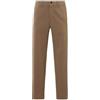 NORTH SAILS Pantaloni Chino Slim Fit in Gabardina Defender 673126 Marrone