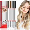 Topbashgo Matita Sopracciglia Waterproof, 2025 New Matita per Sopracciglia 2 in 1 per Microblading, Liquido Penna Sopracciglia Effetto Pelo per Creare Sopracciglia Naturali (4pcs)
