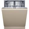 NEFF S155HTX04E, N 50, Smart lavastoviglie completamente integrata, 60 cm, lavastoviglie con cestello per posate, pulizia forte con Chef 70 °C, cestello superiore regolabile in altezza, pulsante