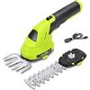 SnapFresh Tosaerba e Tagliasiepi 2 in 1 Tagliabordi a Batteria Forbici per Erba Cesoia Elettrica Larghezza di Taglio 83mm Lunghezza di Taglio 122mm Adatto al Giardino