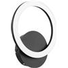 Eglo connect z Smart-Home LED wall lamp Parrapos-Z, lampada da parete rotonda, ZigBee, app e controllo vocale Alexa, colore della luce regolabile (bianco caldo-bianco freddo), dimmerabile