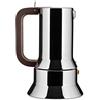 Alessi 9090/6 Caffettiera con Fondo a Induzione di Design in Acciaio Inox, 6 Tazze